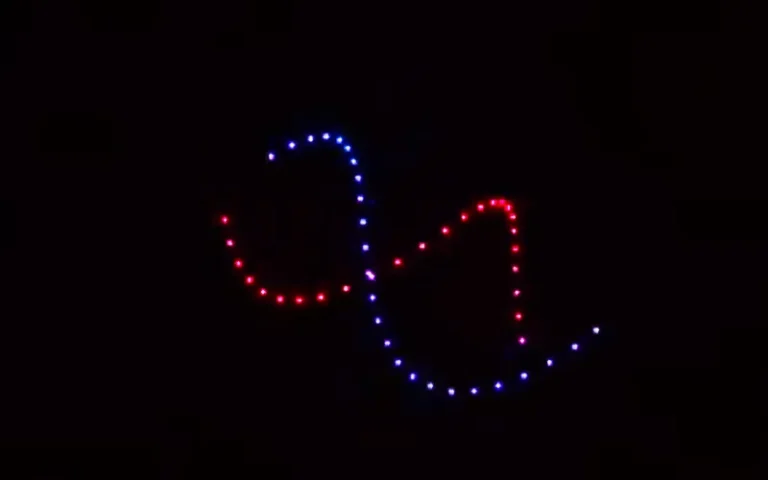2022 Singapore National Day Drone Show — 50 Drones Display | MIRS Drone Show