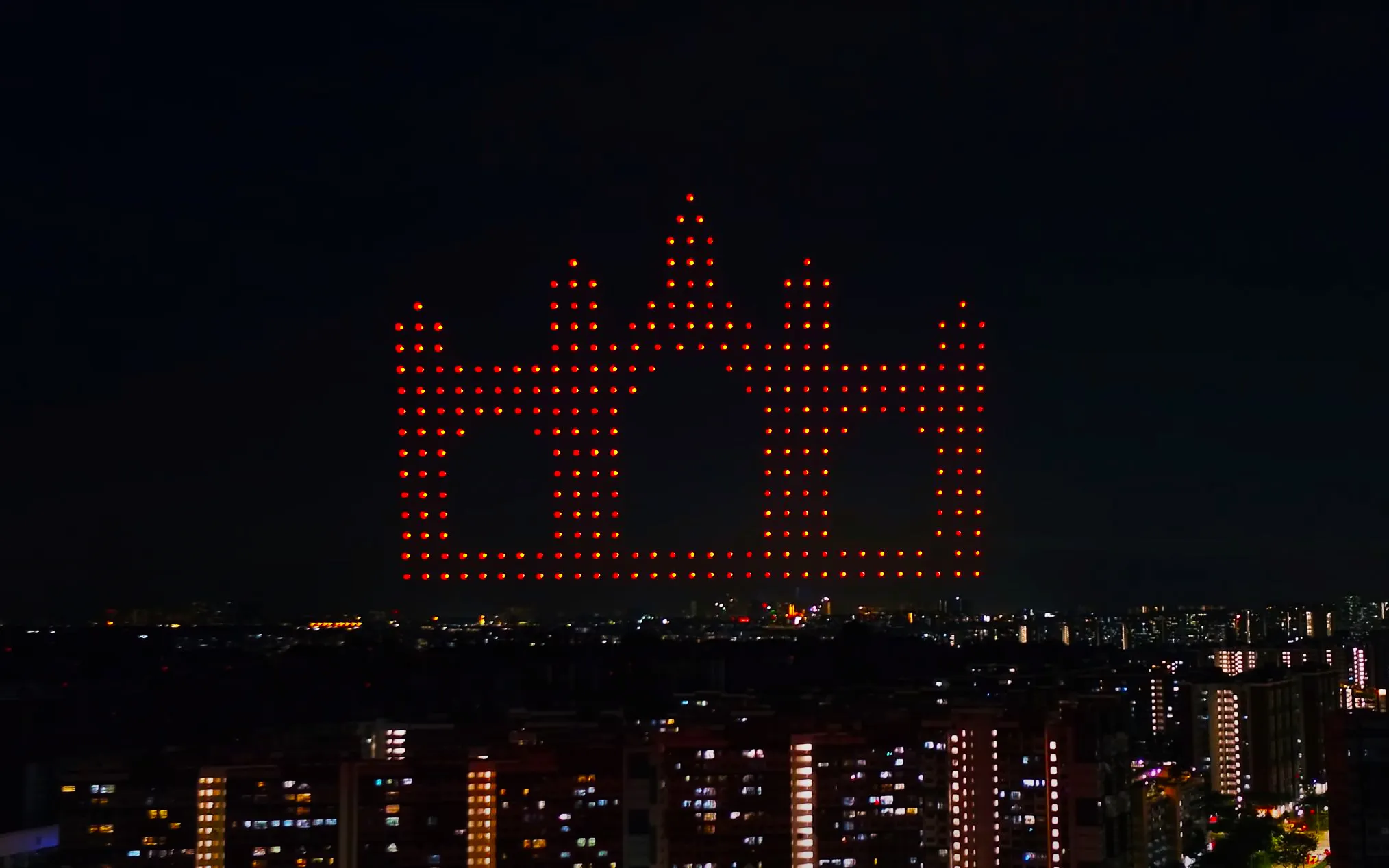 Dulwich College Founder's Day Drone Light Show Singapore — 300 Drones | MIRS Drone Show