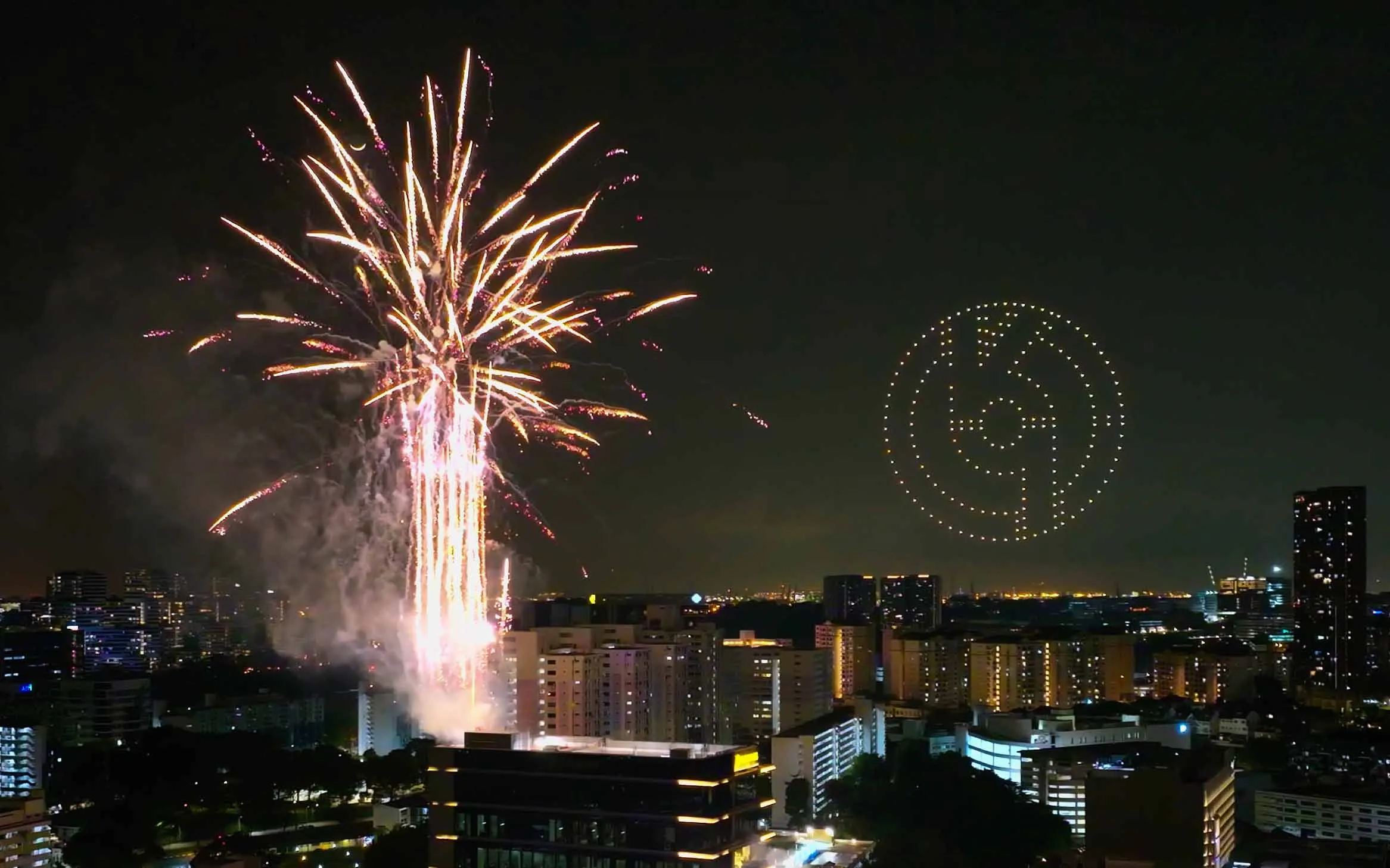 Eurokars Brand Promotion Drone Show Singapore — 200 Drones | MIRS Drone Show