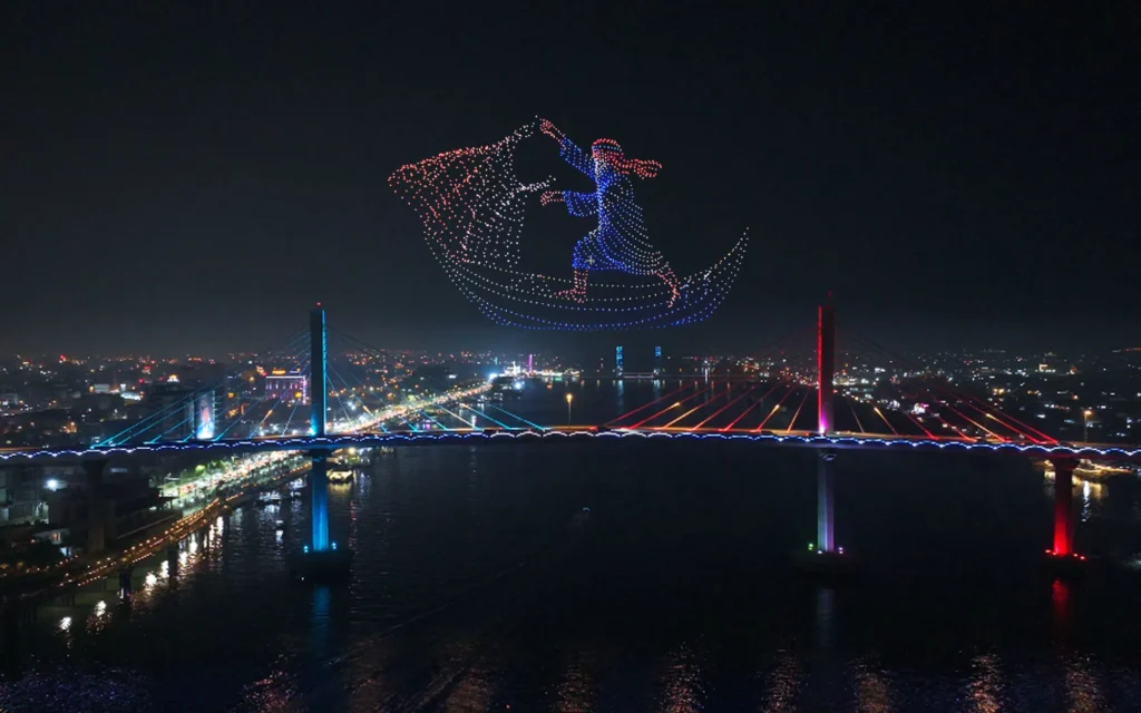 Iraq Government Celebration Drone Light Show — 2,000 Drones | MIRS Drone Show