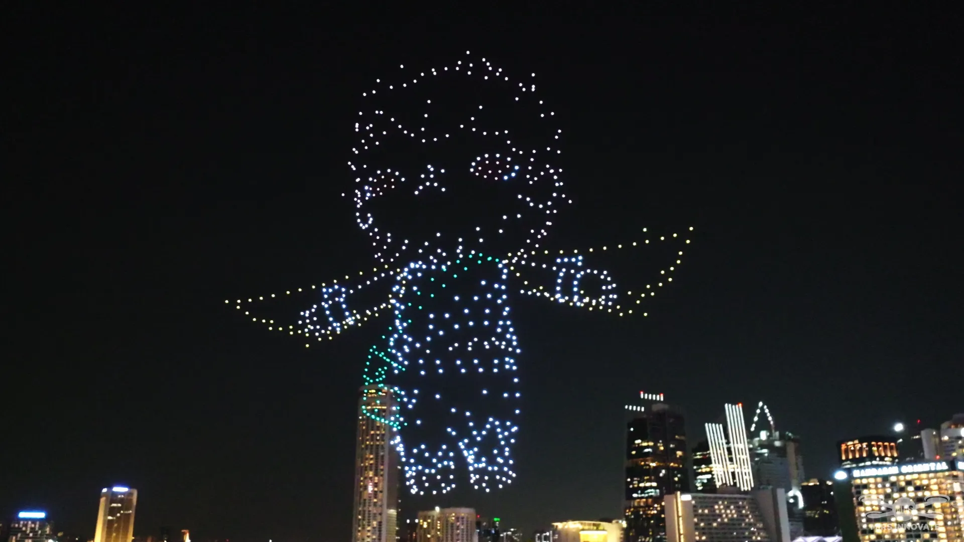 POPMART DIMOO Drone Show Singapore