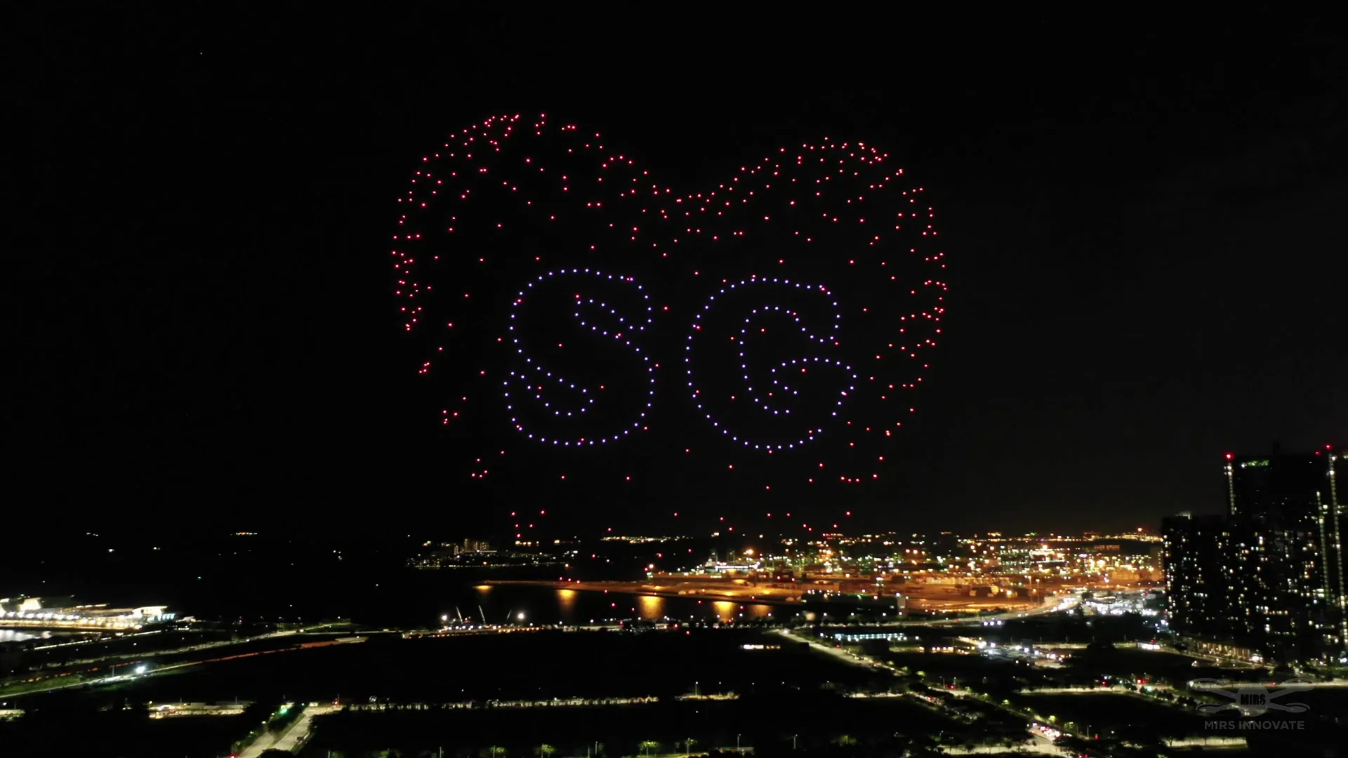 2022 National Day Concert at Gardens by the Bay drone show Singapore - National Day Concert 2022 Gardens By The Bay Sg