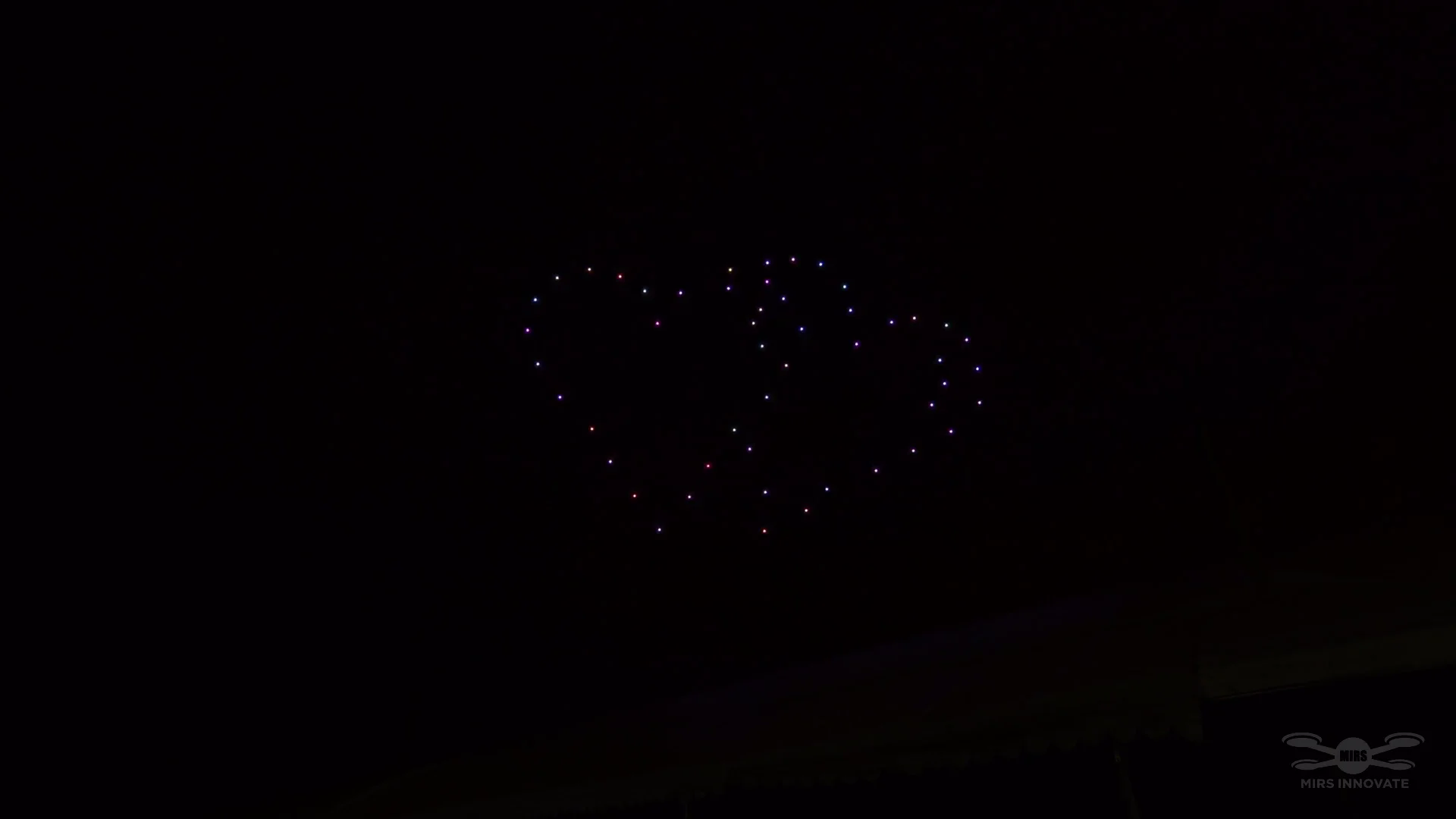 NDC Heartlands Sembawang CC drone show Singapore - Ndc Heartlands Sembawang Cc Multicolor Arc Formation