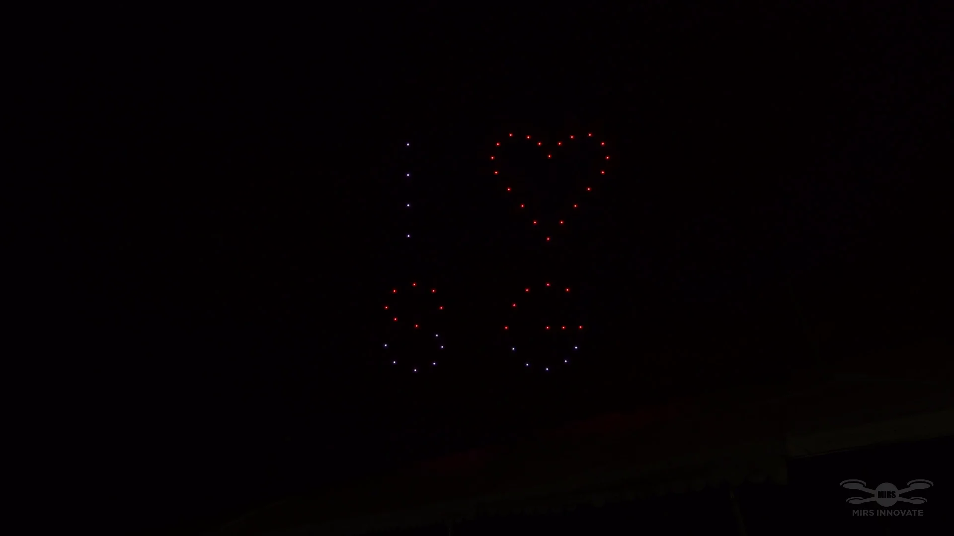 NDC Heartlands Sembawang CC drone show Singapore - Ndc Heartlands Sembawang Cc Red Circular Formation
