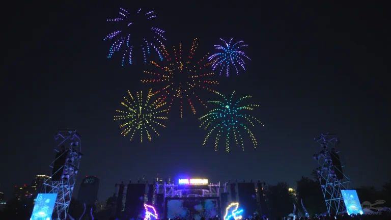 Drone Formations for Events That Own the Night — MIRS Drone Show